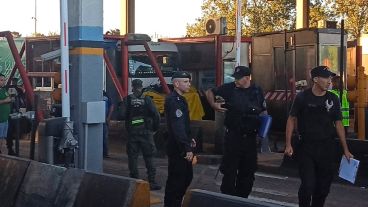 El siniestro fue en la propia estación el peaje de General Lagos.