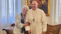 Estela de Carlotto visitó al papa Francisco en el Vaticano: "Es como un hermano menor"