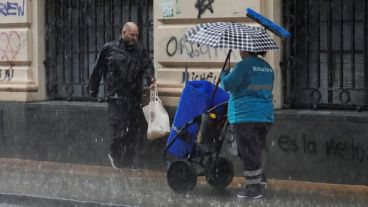 Las lluvias podrían ser intensas este viernes a la mañana.