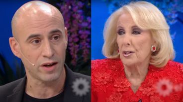 “Lo podrías haber evitado. Una palabrota”, le reclamó Mirtha Legrand a Esteban Trebucq.