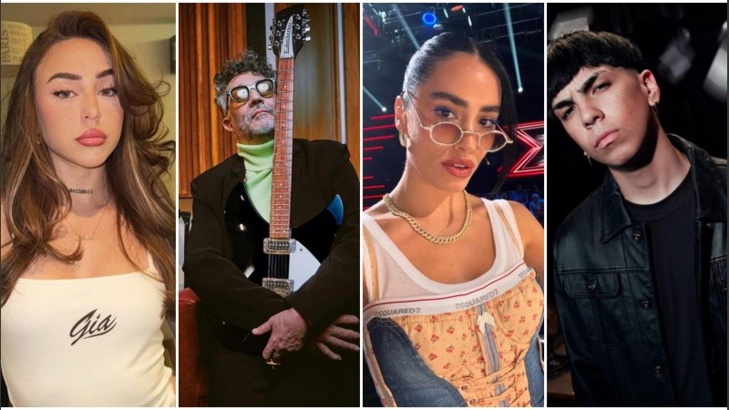 Nicky Nicole, Fito Páez, lali y Milo J, entre los nominados.