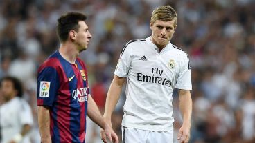 Lionel Messi para el Barcelona y Toni Kroos para el Real Madrid.