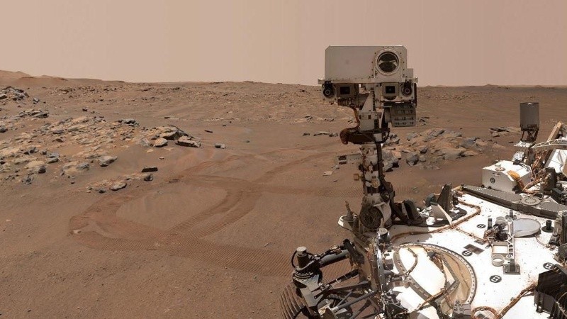 El rover fue enviado a Marte con 38 tubos que podrían usarse para muestreo de rocas.