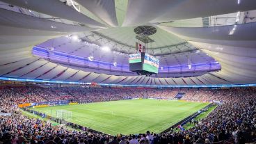 El estadio de Vancouver Whitecaps tiene capacidad para más de 54.000 personas.