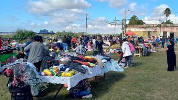 La feria de Centeno y Circunvalación funciona miércoles, sábados y domingos.