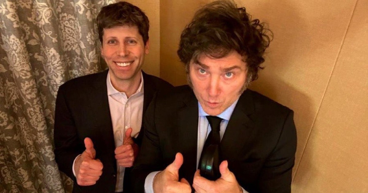 Javier Maile met with Sam Altman, creator of ChatGTP: he suggested that Argentina could be an AI hub
