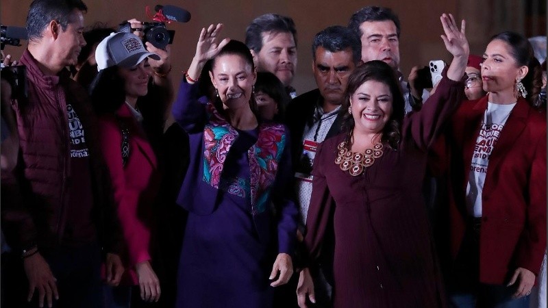 La nueva presidenta de México asumirá su mandato el 1 de octubre.