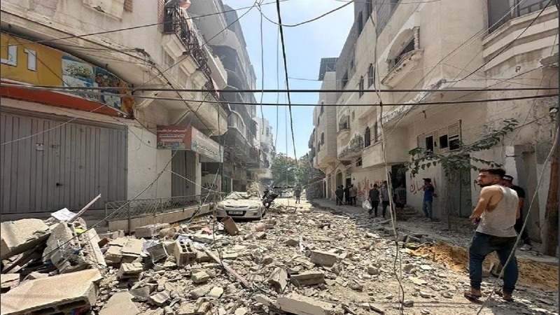 El operativo de rescate de los cuatro rehenes fue realizado con bombardeos en Nuseirat, dejando destrozos y fallecidos.