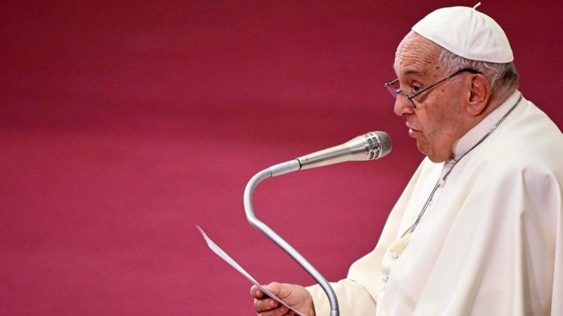 El Papa pidió por la paz en Ucrania y en Franja de Gaza.