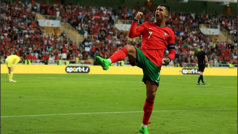 La historia de siempre: Cristiano brilló con la selección de Portugal.