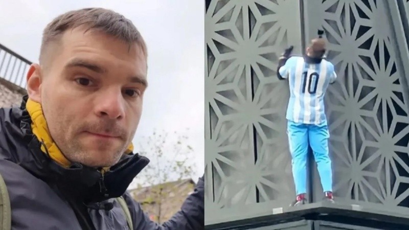 Marcin Banot es un influencer y escalador urbano polaco de 36 años.