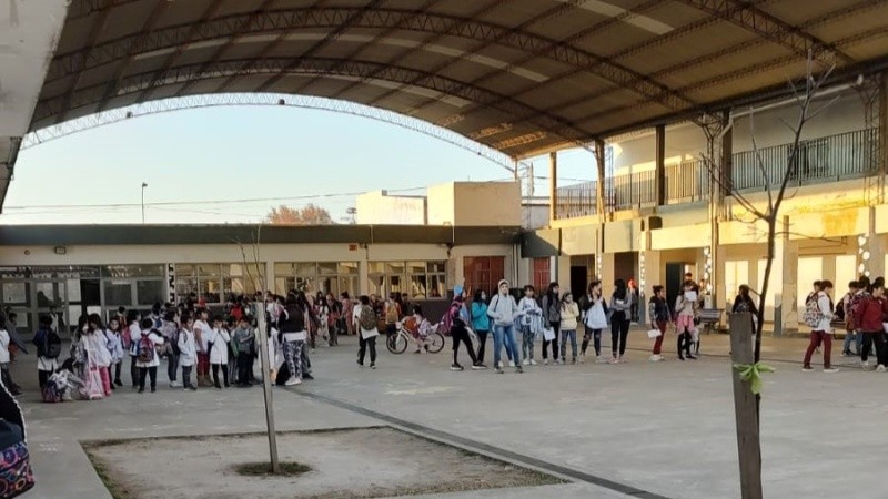 El incidente habría sucedido durante un recreo.