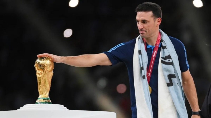 Scaloni quiere seguir ganando con la selección argentina