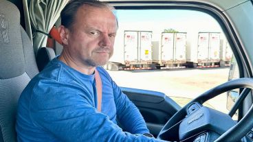 Sergio Aladio, secretario general del sindicato de Camioneros de la provincia de Santa Fe