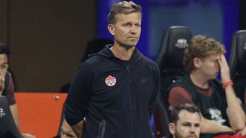 Jesse Marsch, entrenador de la selección de Canadá.