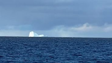 El capitán del buque Echizen Maru detectó por radar un iceberg a unos 300 kilómetros en línea recta de la ciudad de Ushuaia.