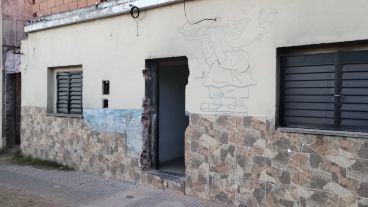 La casa de Biedma al 2800 que funcionaba como kiosco de drogas.