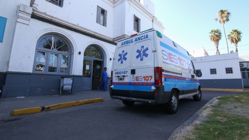 El nene de tres años ingresó al hospital de Laprida y Av. del Rosario.