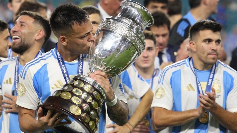 Lautaro fue el autor del gol del título en la Copa América 2024.