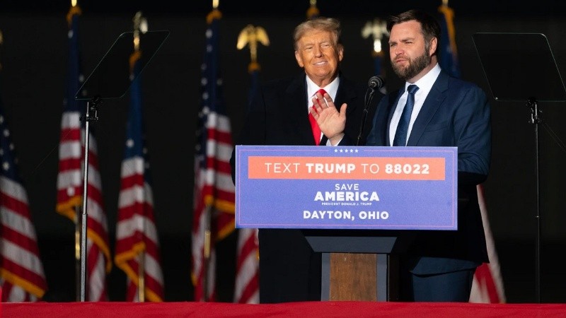 Donald Trump eligió al senador J.D. Vance como su candidato a vicepresidente.