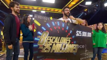 Sasha se llevó el premio de 25 millones de pesos.