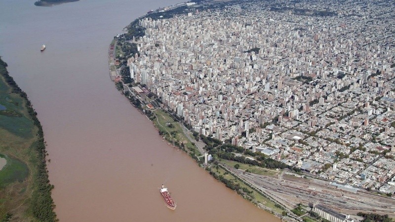 Un tercio de los habitantes de la provincia viven en Rosario.