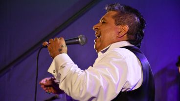 Mario Luis, cantante de San Genaro que es referente de la cumbia a nivel nacional.