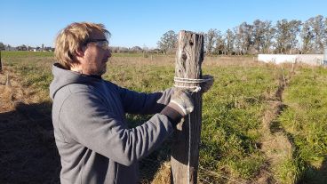 "En el campo todo es difícil", reconoce el ingeniero agrónomo.