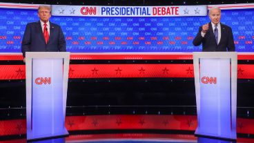 El debate televisivo entre Trump y Biden dejó expuesto al Presidente y precipitó su paso al costado.