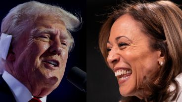 Trump declaró en contra de Harris y pidió que no voten a una mujer como presidenta de EEUU.