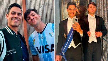 El jugador de hockey Nicolás Keenan está en pareja con Rob Jetten.