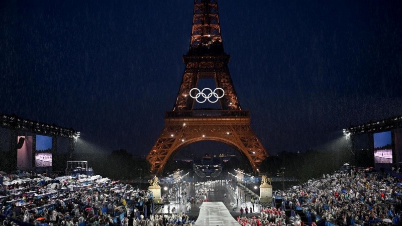 Ceremonia de inauguración de los Juegos Olímpicos de París 2024.