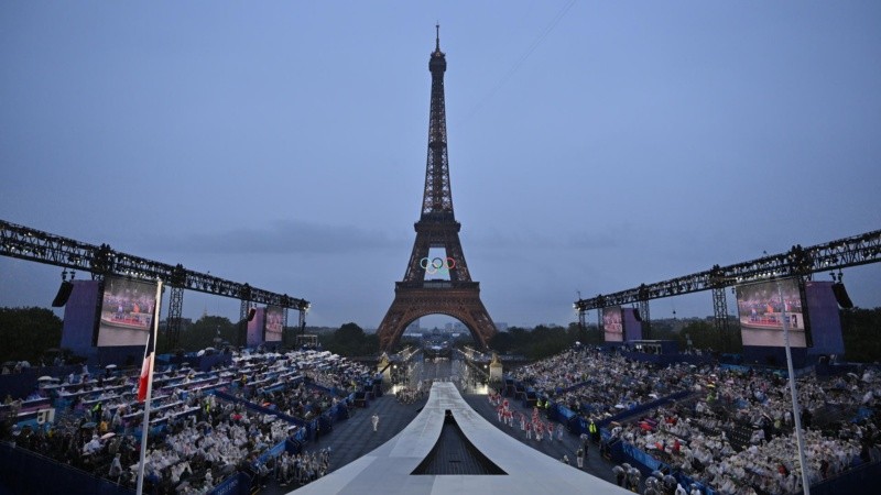 Ceremonia de inauguración de los Juegos Olímpicos de París 2024.