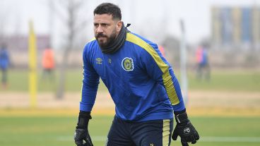 Fatu Broun, seguridad en el arco canalla.