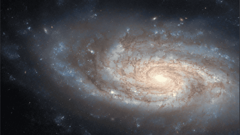 Esta es la galaxia espiral NGC 3430.