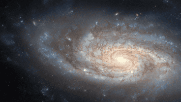 Esta es la galaxia espiral NGC 3430.