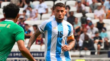 Nicolás Otamendi irá en busca de los cuartos de final con la selección sub 23.