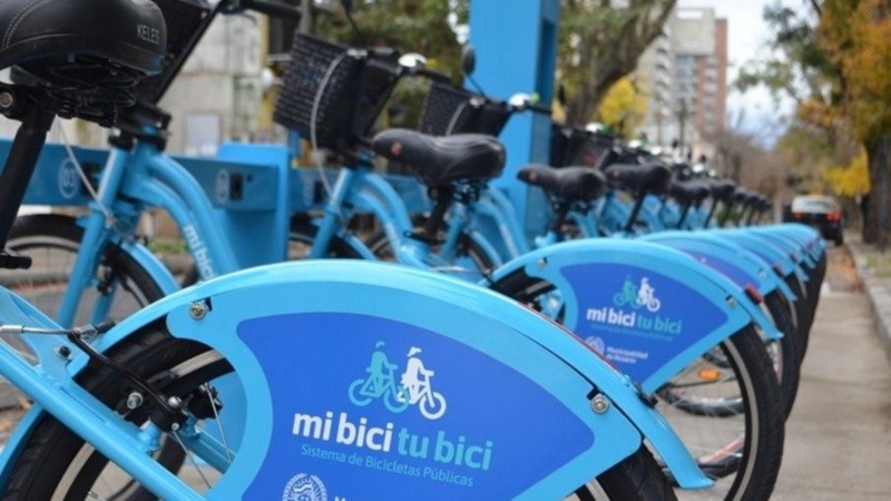 La Municipalidad sumará protección a las bicis públicas.