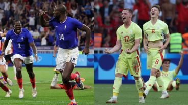 Francia y España, las selecciones que buscarán la medalla de oro en fútbol.