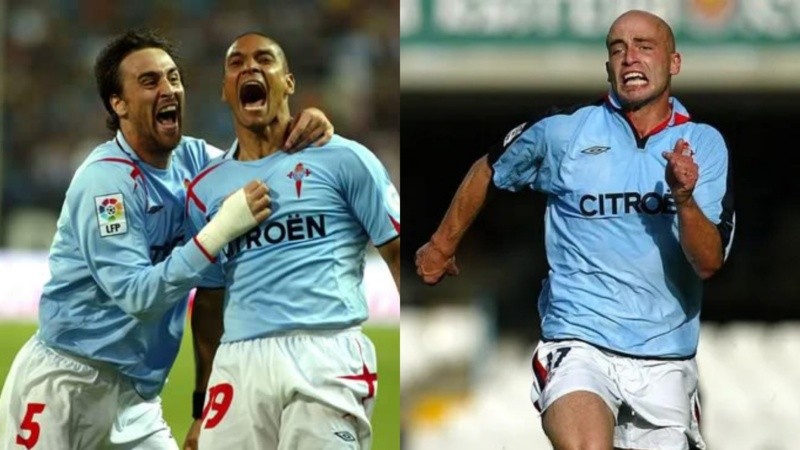 Lequi y Méndez compartieron el plantel del Celta de Vigo a mediados de los 2000.