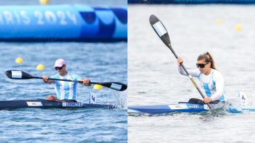 Vernice y Rojas siguen en carrera por una medalla en canotaje.