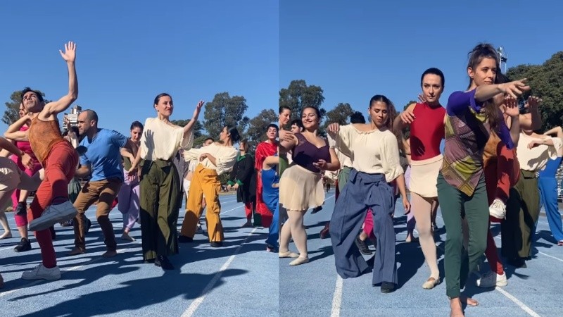 Maratón Taboga, en el teatro La Comedia.