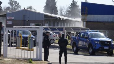 Los trabajadores de la firma evacuados.