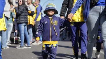 Abrieron las puertas del Estadio Gigante de Arroyito y así se vivía la previa al clásico.