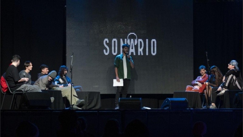 Presentación de la primera edición de Sonario en el Galpón 11.