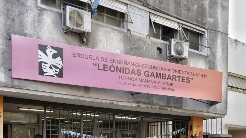 La escuela abrió este lunes y se dan clases con normalidad.