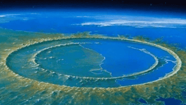 El cráter Chicxulub es el único lugar de impacto conocido en la Tierra causado por un asteroide del sistema solar.