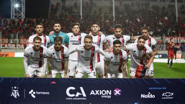 Los titulares rojinegros en San Nicolás.