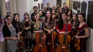 La Orquesta de Cámara Municipal de Rosario.