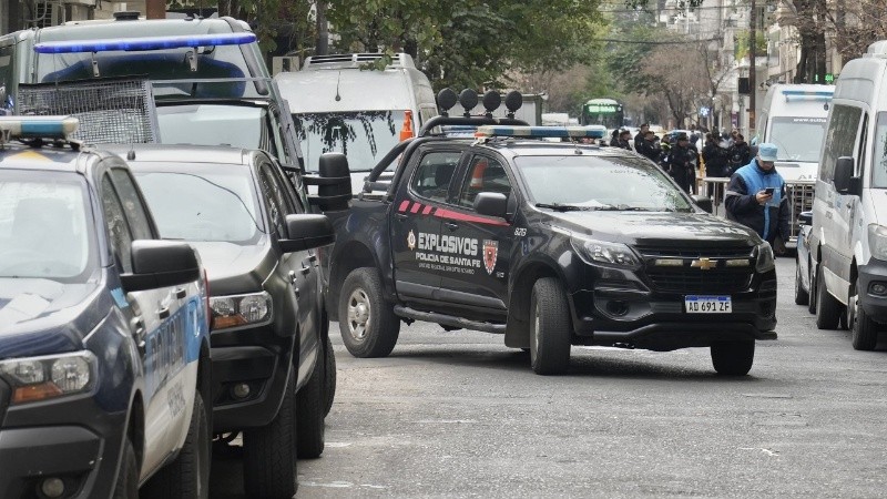 Evacuaron la Bolsa de Comercio a raíz de una amenaza de bomba.